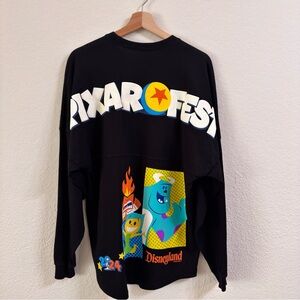 Disney Pixar Fest Men’s Spirit Jersey - Small Black